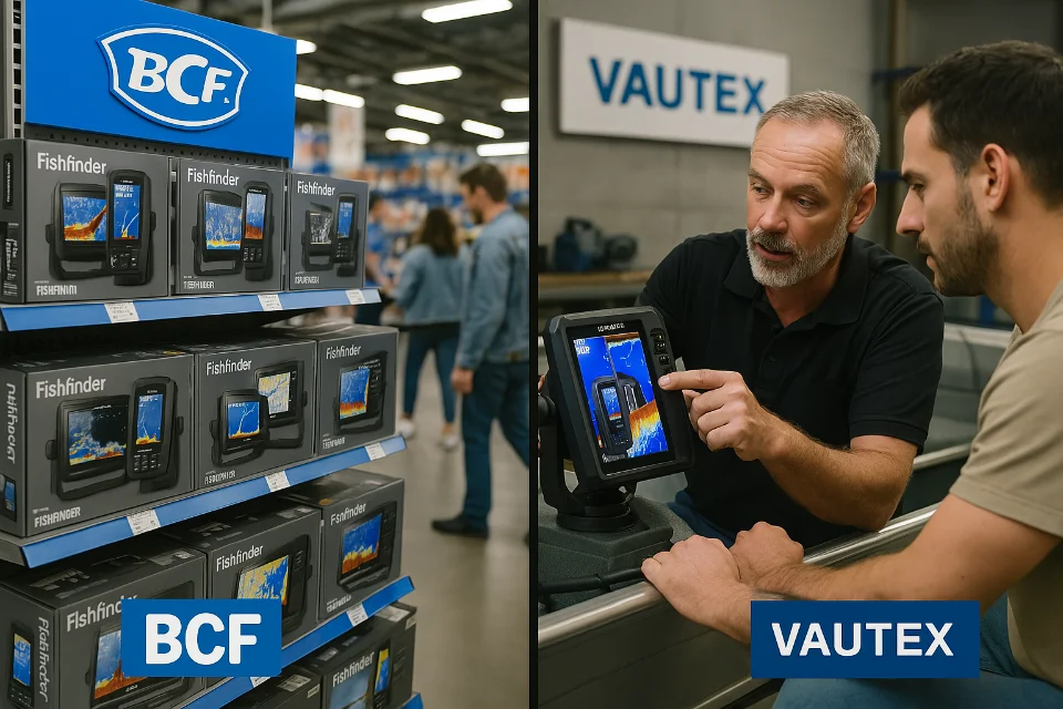 Vautex fish finders